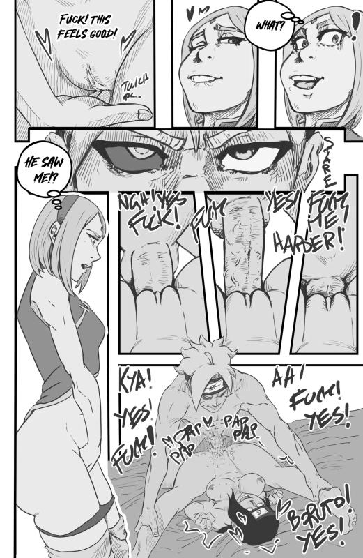 DaveTheBiggest - Lonely Sakura Porn Comics