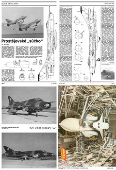 Letectvi+Kosmonautika 1989-1 - Scale Drawings and Colors