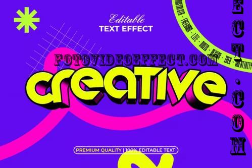 Creative Text Effect Pop Style - 290759388 - 9EMFMDU