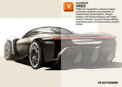 Autodesk VRED Pro & Design 2025.3.0 with Assets Win x64