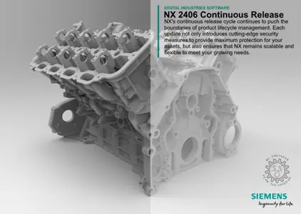 Siemens NX 2406 Build 8100 (NX 2406 Series) Win x64 Multilanguage