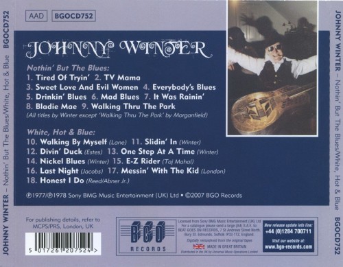 Johnny Winter - Nothin' But The Blues / White, Hot & Blue (1977.78)(2007)  Lossless