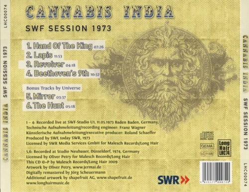 Cannabis India - SWF Session (1973)(2009) Lossless