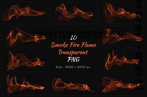 10 Smoke Fire Flame Transparent PNG - 283454275