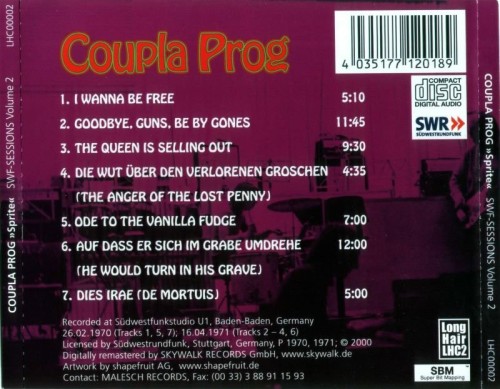 Coupla Prog - Coupla Prog  Sprite - SWF-Sessions Volume 2[2000] Lossless