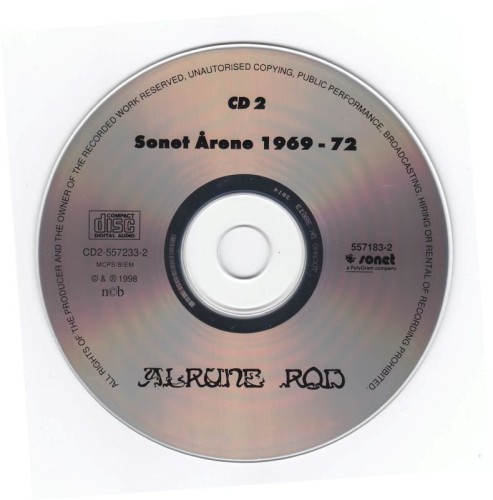 Alrune Rod - Sonet Arene (1969-72) (1998)[2CD] Lossless