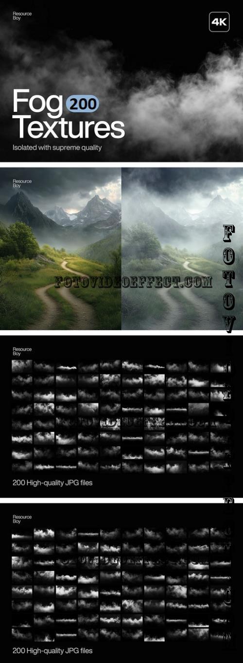 200 Fog Textures