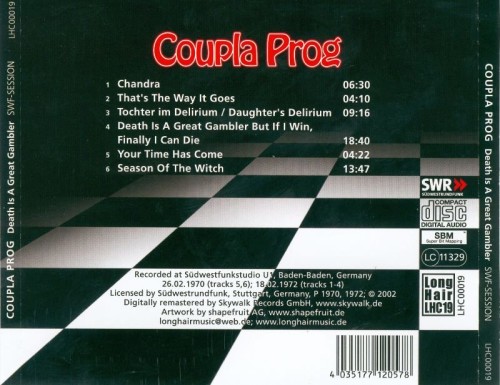 Coupla Prog - Death Is A Great Gambler (1972) (2002)  Lossless