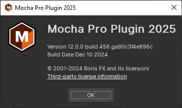 Boris FX Mocha Pro 2025 v12.0