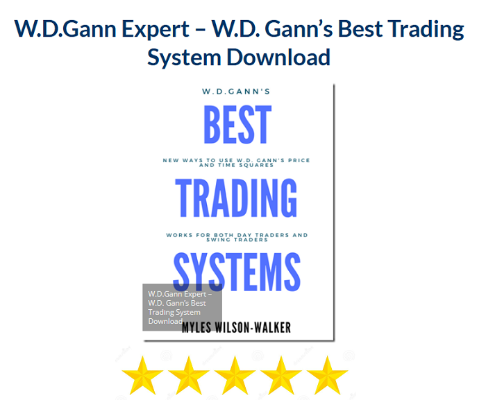 W.D.Gann Expert – W.D. Gann's Best Trading System Download