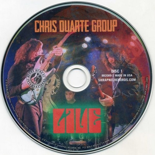 Chris Duarte Group - Live (2013) (2CD) Lossless