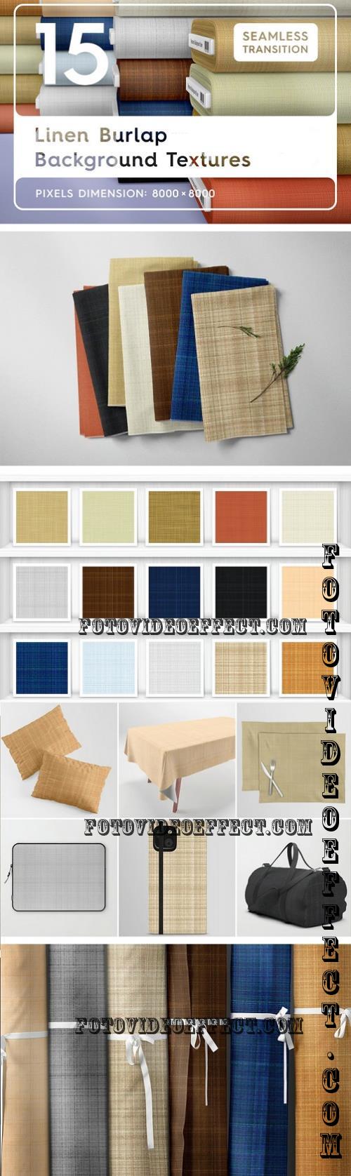 15 Linen Burlap Textures - 7172603 - 68Y9HEP