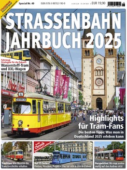 Strassenbahn Jahrbuch 2025 (Strassenbahn Magazin Special Nr 40)