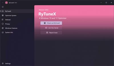 RyTuneX  0.9.1