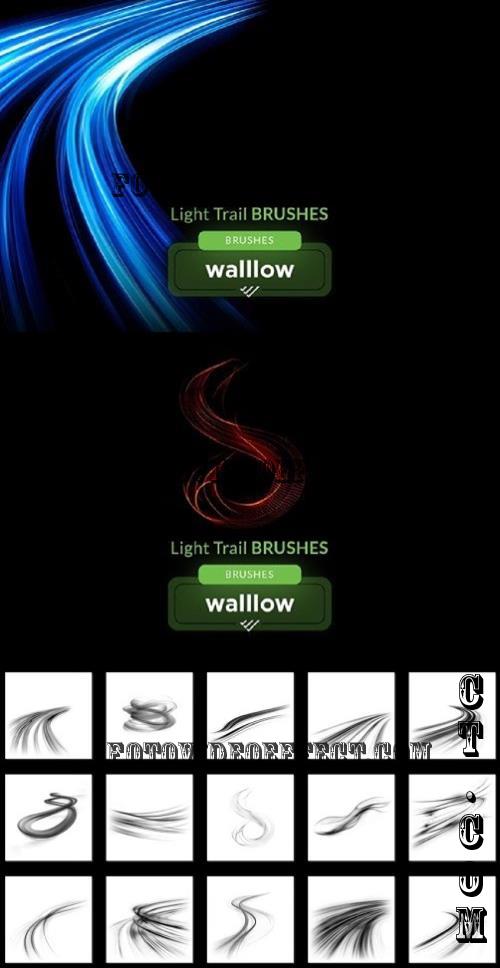 Light Trails Photoshop Brushes - 287692589 - 8KRVJLV