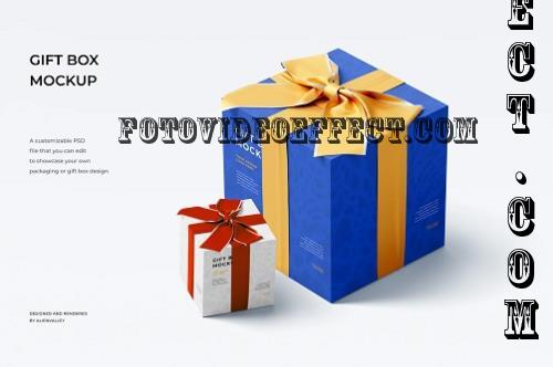 Gift Box Mockup - MYB27QB