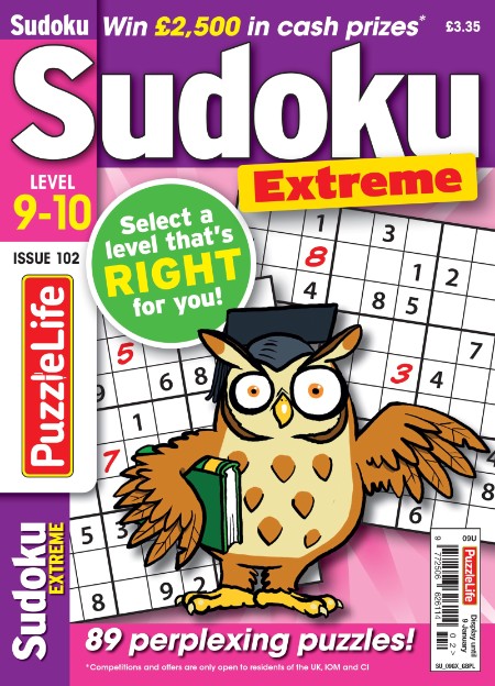 PuzzleLife Sudoku Extreme - December 2024