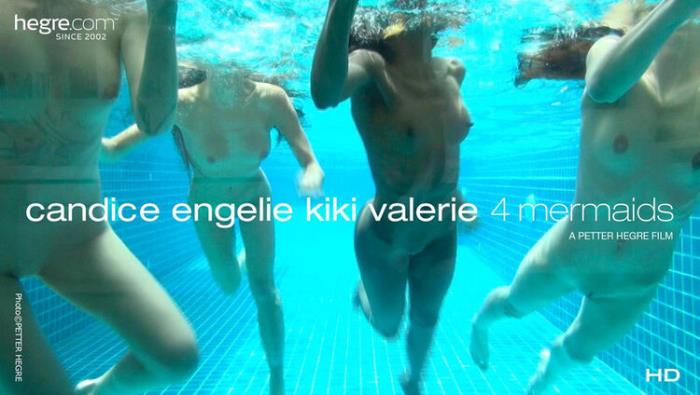 Candice Engelie Kiki Valerie 4 Mermaids (FullHD 1080p) - Hegre-Art - [2024]