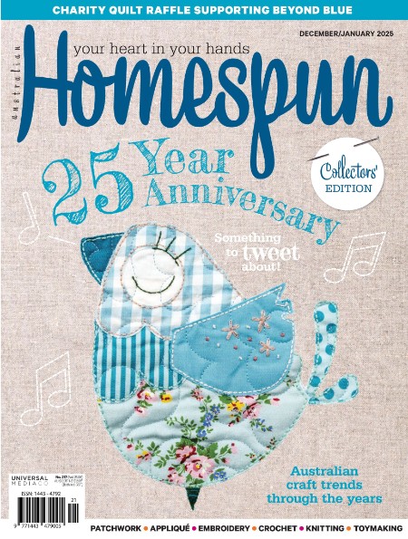 Australian Homespun - Issue 25.6 2024