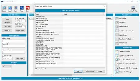 Sante DICOM Worklist Server 2.4 (x64)