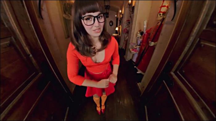 Onlyfans: Leana Lovings Scooby-Doo Velma Porn Parody VR To 2D {HD}