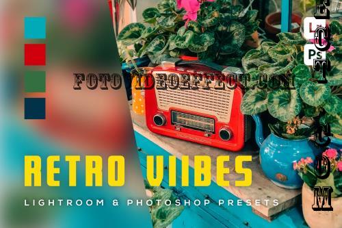 6 Retro Vibes Lightroom and Photoshop Presets - BHRVLA6