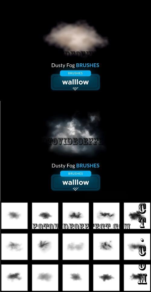 Dusty Fog Effects Photoshop brushes - 287159800 - N9PSPS3