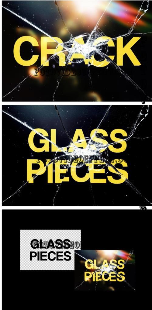 Broken Glass Text Effect