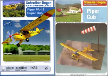     Piper Cub / Piper PA-18 Super Cub (Schreiber-Bogen)  +  