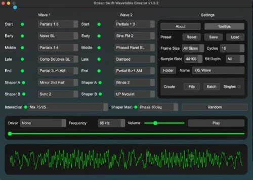 Ocean Swift Wavetable Creator v1.4.4 WIN MAC