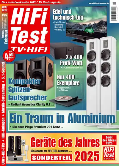 Hifi-Test No. 1 (Januar/Februar) 2025