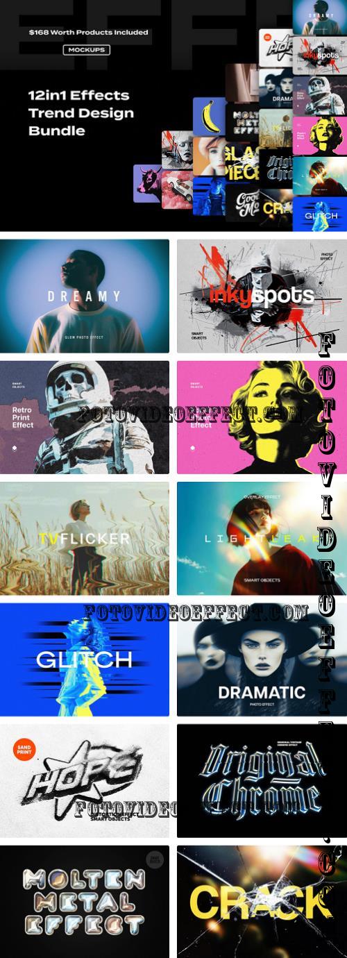 Photo Effects Trend Bundle 2025