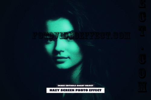 Hazy Screen Photo Effect - 290770191 - Y8GXEHG