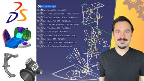 Udemy – Parametric Design With Catia, Theory And Practice