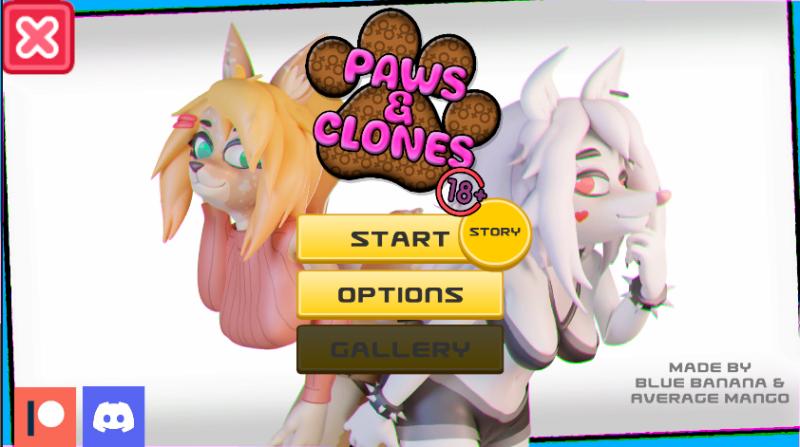 Paws&Clones v0.1 by Average Mango Win/Android Porn Game