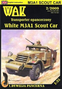  White M3A1 Scout Car  (WAK 2/2009)