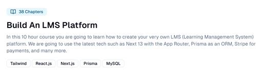 Code with Antonio – Build an LMS Platform