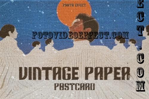 Old Photo Paper Printed Effect - 290769819 - 8RBL7SN