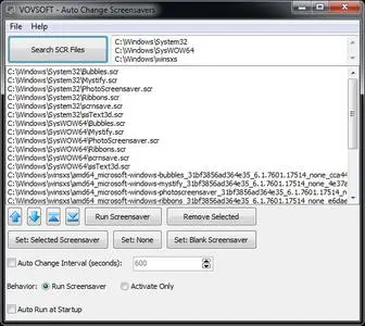 VovSoft Auto Change Screensavers 1.7