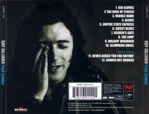 Rory Gallagher - Fresh Evidence (1990) (1998) Lossless