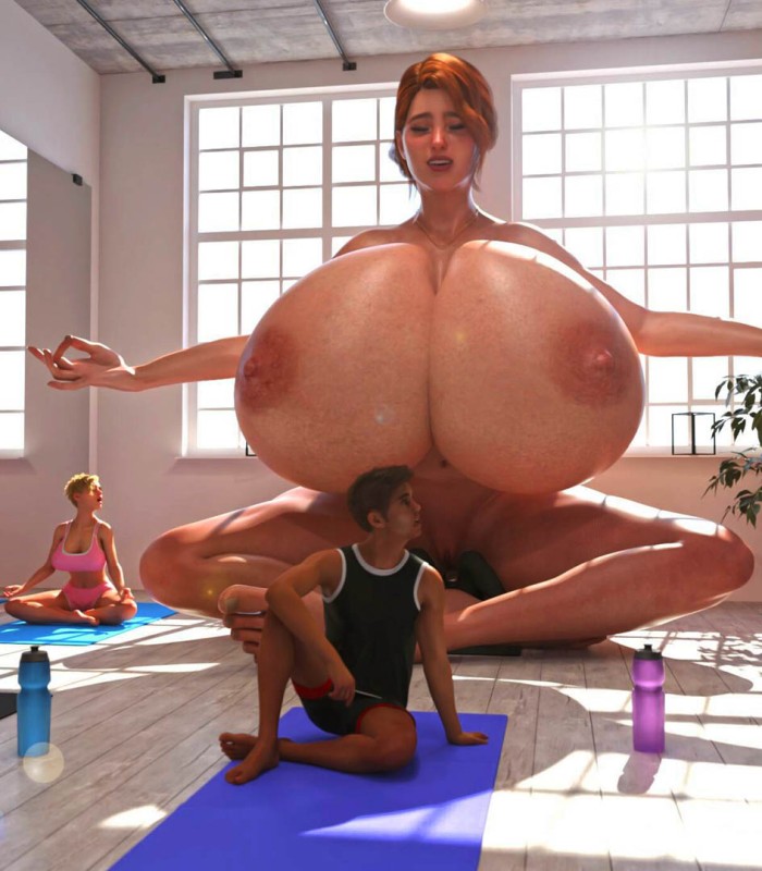 GiantPoser - Scarlett Loves Yoga 3D Porn Comic