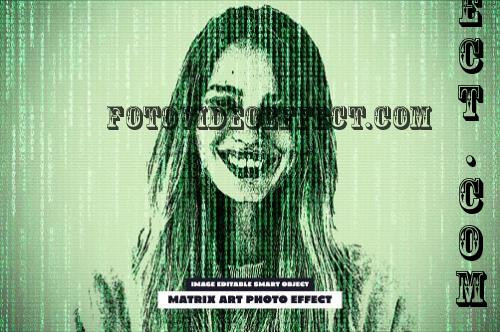 Matrix Art Photo Effect - 290786086 - GP7X2VQ