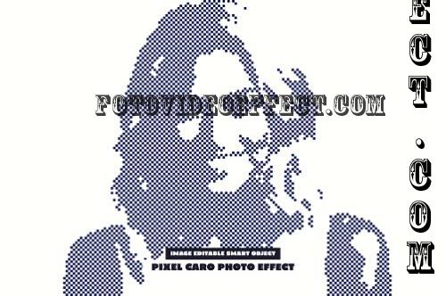 Pixel Caro Photo Effect - 290786025 - 7E7433R