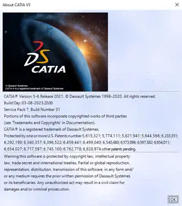 DS CATIA P3 V5–6R2021 (V5R31) SP7 Win x64 Multilanguage