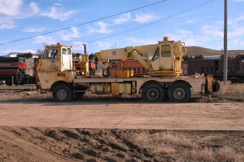 Union Pacific MOW Crane Walk Around