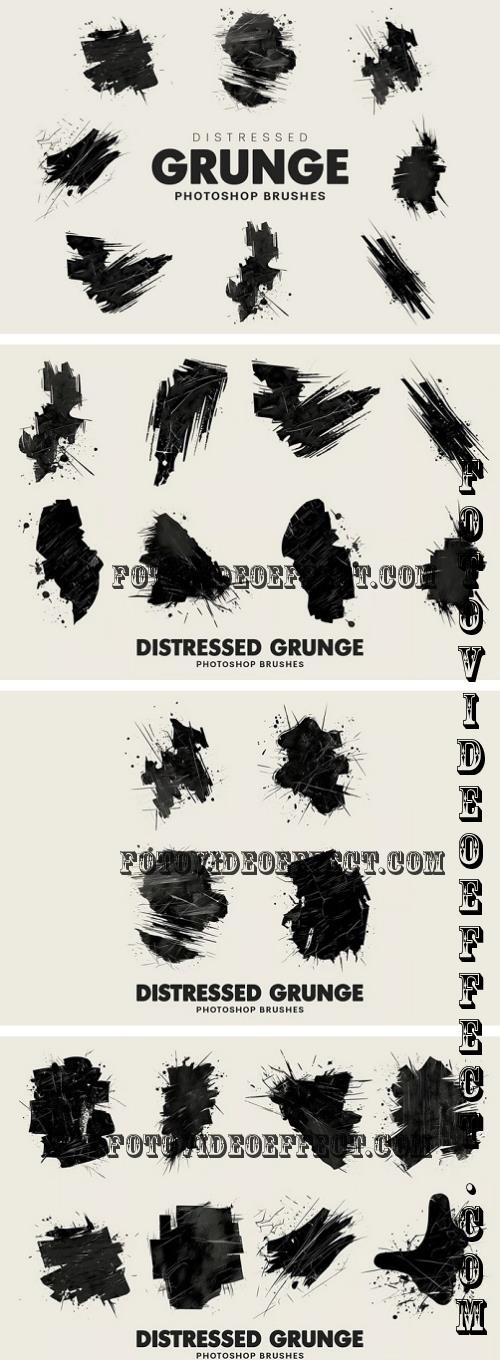 20 Distressed Grunge Brushes - 290841883 - SFT6CF9