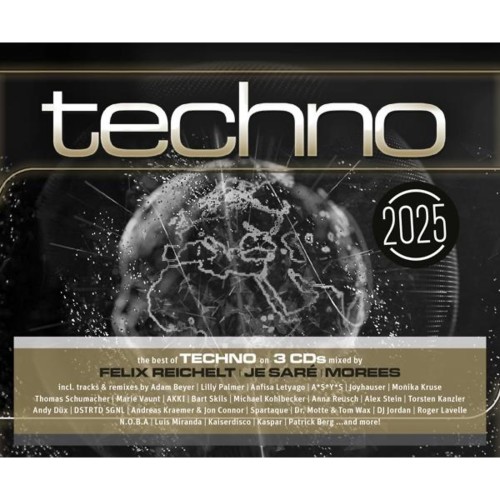 Techno 2025 (3CD) (2024)