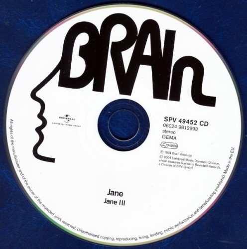 Jane - Jane III (1974)(2004) Lossless