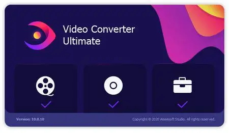 Aiseesoft Video Converter Ultimate 10.8.90 (x64) Multilingual Portable