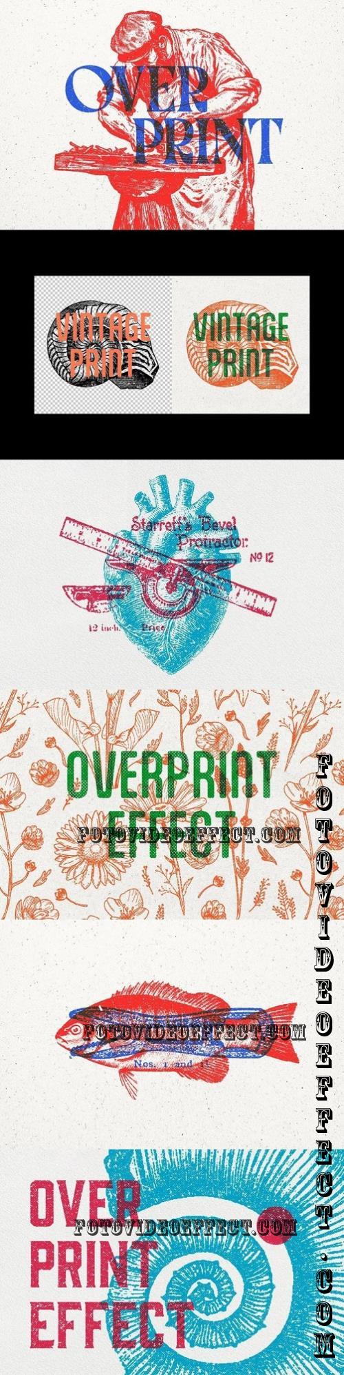 Vintage Overprint Effect - 290788456 - 3TP3RFG